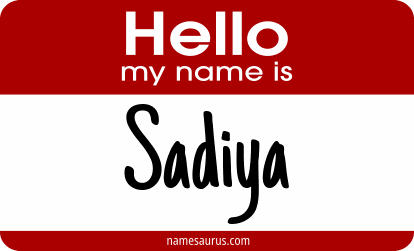 Hello my name is Sadiya png download