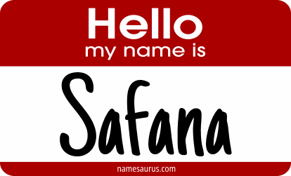 Hello my name is Safana png download