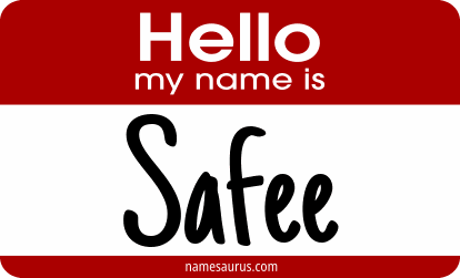 Hello my name is Safee png download