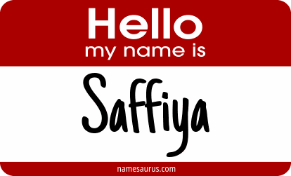 Hello my name is Saffiya png download