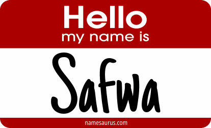 Hello my name is Safwa png download