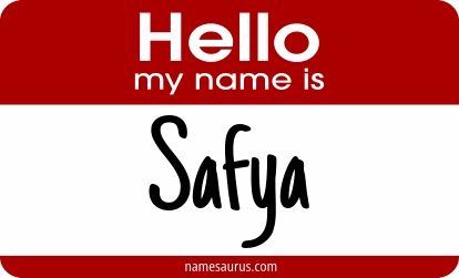 Hello my name is Safya png download