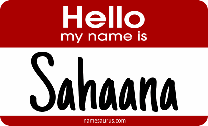 Hello my name is Sahaana png download