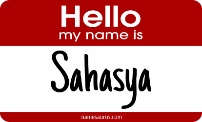 Hello my name is Sahasya png download