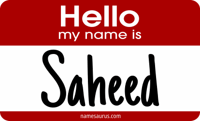Hello my name is Saheed png download