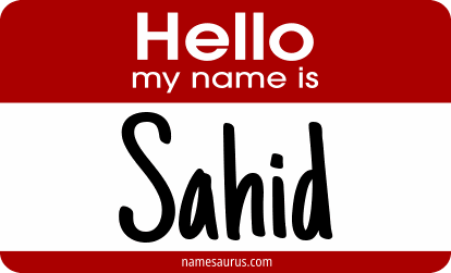 Hello my name is Sahid png download