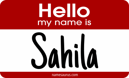 Hello my name is Sahila png download