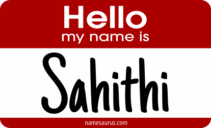 Hello my name is Sahithi png download