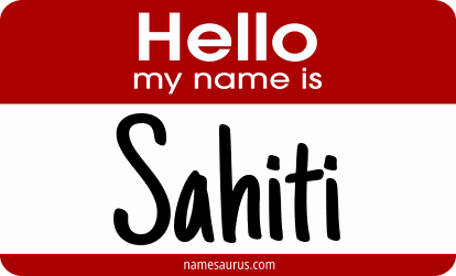 Hello my name is Sahiti png download