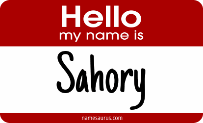 Hello my name is Sahory png download
