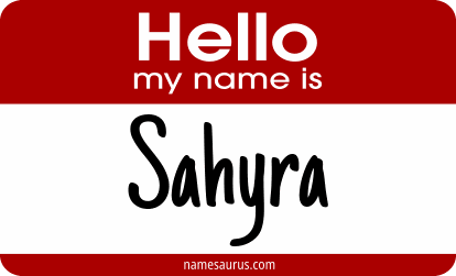 Hello my name is Sahyra png download