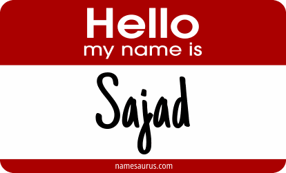 Hello my name is Sajad png download