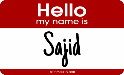 Hello my name is Sajid png download