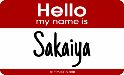 Hello my name is Sakaiya png download
