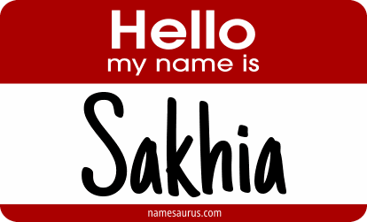 Hello my name is Sakhia png download