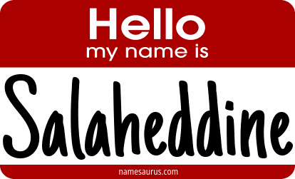 Hello my name is Salaheddine png download