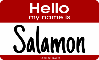 Hello my name is Salamon png download