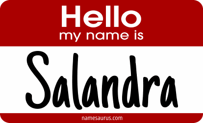 Hello my name is Salandra png download