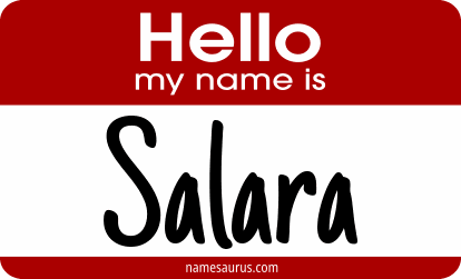 Hello my name is Salara png download