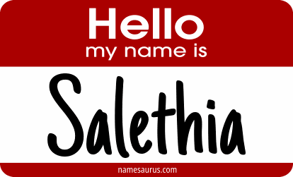 Hello my name is Salethia png download