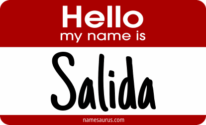 Hello my name is Salida png download