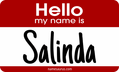 Hello my name is Salinda png download