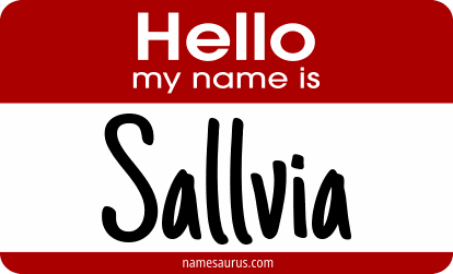 Hello my name is Sallvia png download