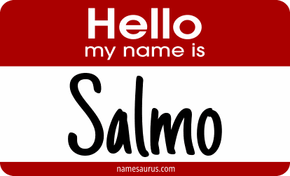 Hello my name is Salmo png download