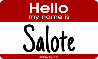 Hello my name is Salote png download