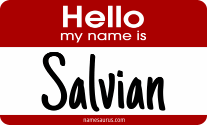 Hello my name is Salvian png download