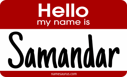 Hello my name is Samandar png download