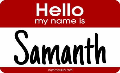 Hello my name is Samanth png download