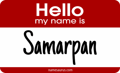 Hello my name is Samarpan png download