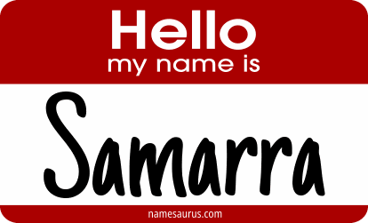 Hello my name is Samarra png download