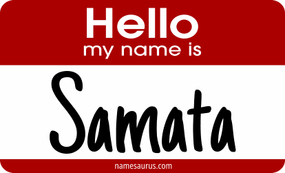 Hello my name is Samata png download
