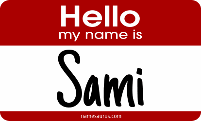 Hello my name is Sami png download
