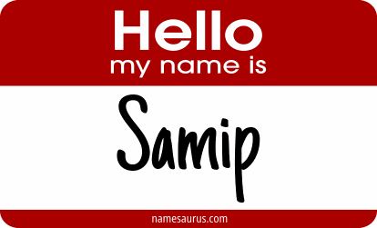 Hello my name is Samip png download