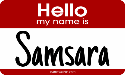 Hello my name is Samsara png download