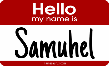 Hello my name is Samuhel png download