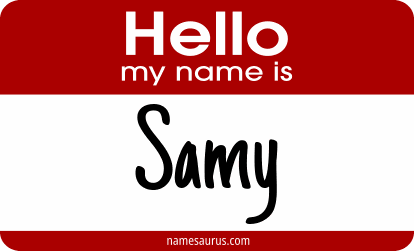 Hello my name is Samy png download