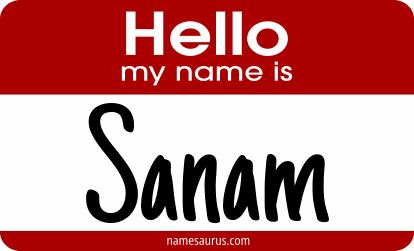 Hello my name is Sanam png download