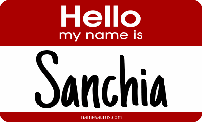 Hello my name is Sanchia png download