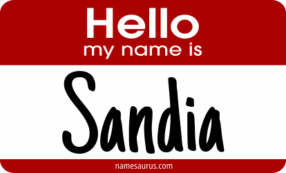 Hello my name is Sandia png download