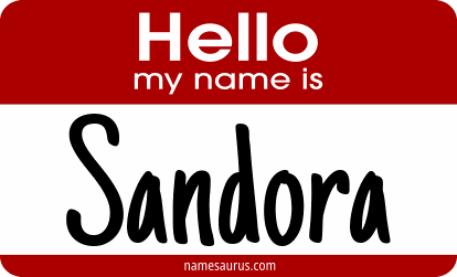 Hello my name is Sandora png download