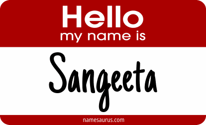 Hello my name is Sangeeta png download
