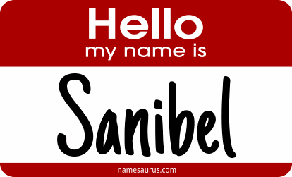 Hello my name is Sanibel png download