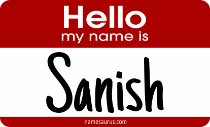 Hello my name is Sanish png download