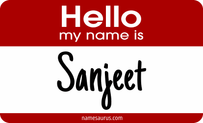 Hello my name is Sanjeet png download