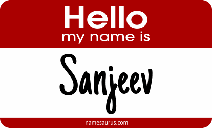 Hello my name is Sanjeev png download