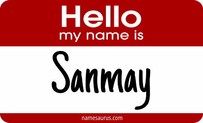 Hello my name is Sanmay png download